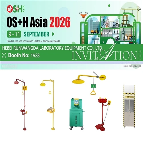 Hà Bắc Runwangda tham dự OSH Châu Á 2026 Singapore